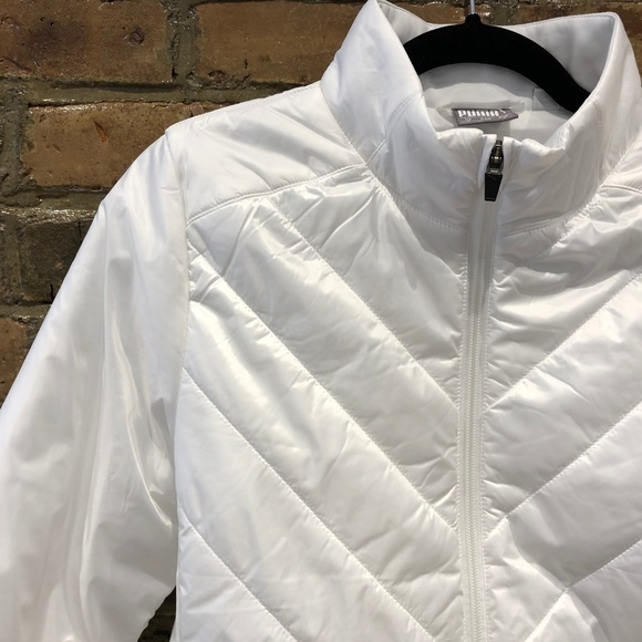 puma quilted golf jacket